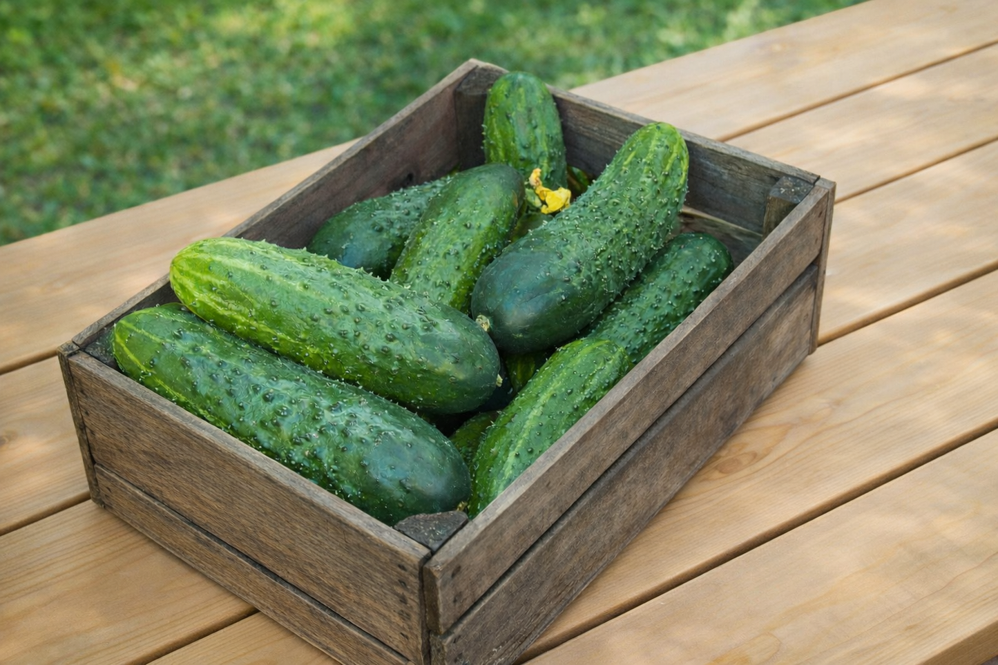 Spacemaster 80 Cucumber vegetable seeds for compact vines perfect for small gardens and fresh slicing.