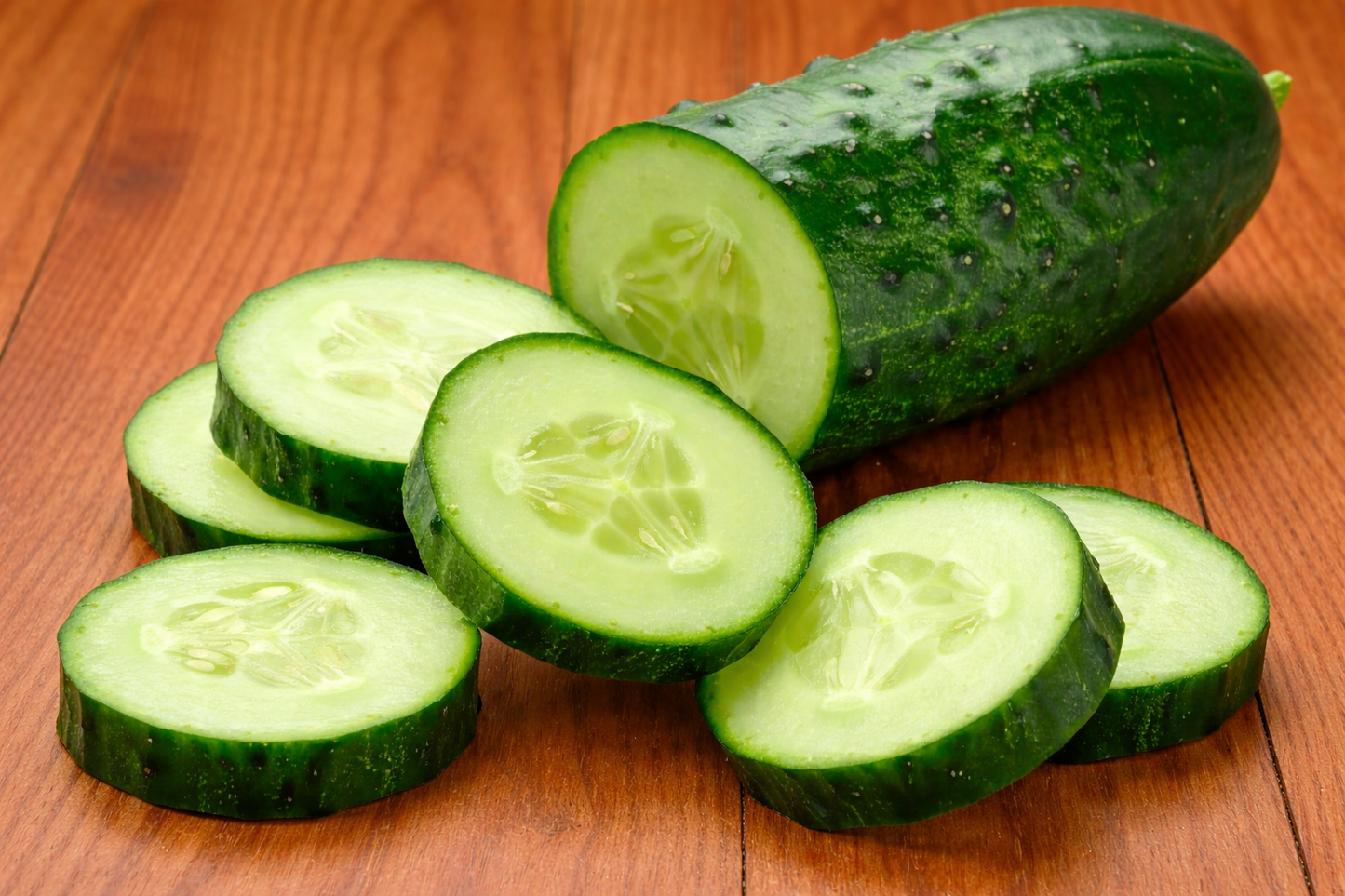 Marketmore 76 Cucumber vegetable seeds for dark green, disease-resistant fruit perfect for fresh garden slicing.