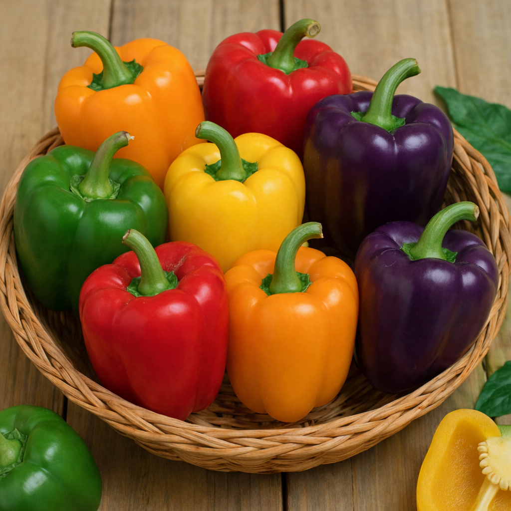 Rainbow Bell Blend Sweet Pepper Seeds – Imagine Seeds